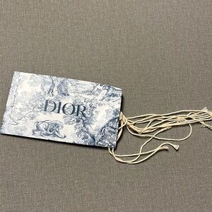 Dior set of 6 luggage tags